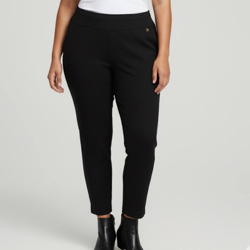 ANNE KLEIN Black Pants size 16w